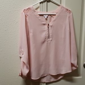 Pink blouse